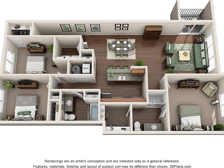 Woodside Villas Apartments — Photo 19