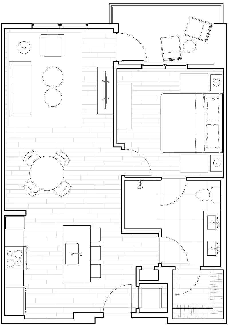 Floor plan A THREE