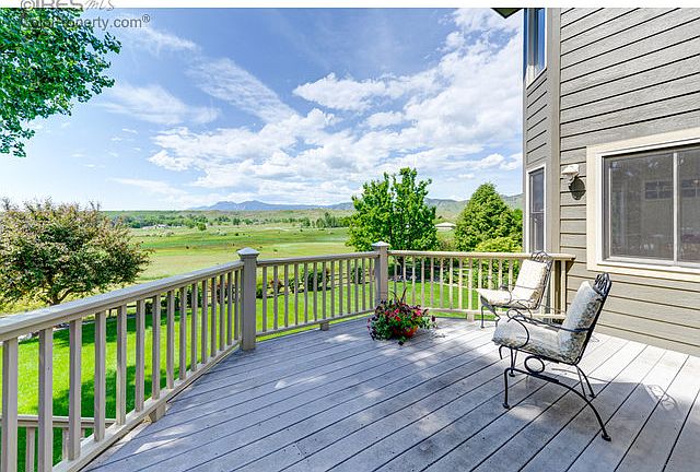 Gorgeous view from back porch