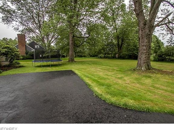 portion of back yard