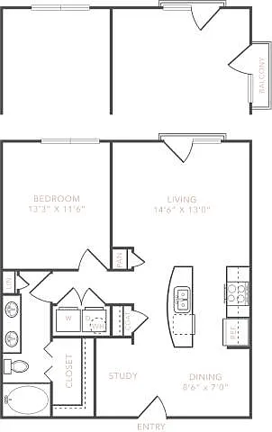 Floor plan A7