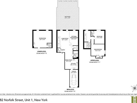 2nd image of 182 Norfolk St APT 1