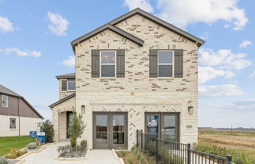The San Luis, a two-story home with 2-car garage, shown sales center
