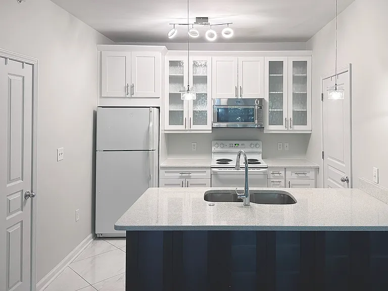 Upgraded Quartz Countertop and Cabinets