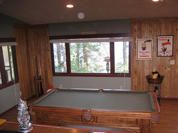 Family Room with lake view