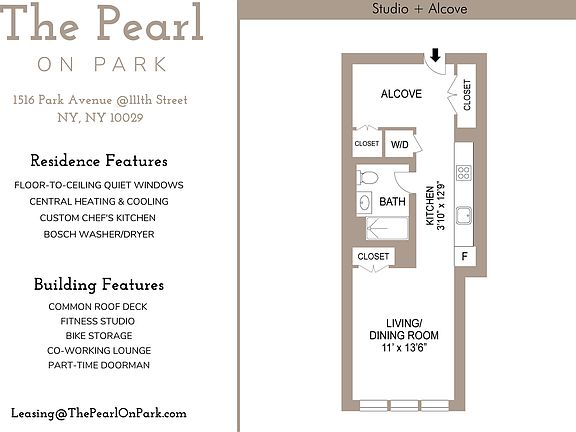 2nd image of 1516 Park Ave #2D