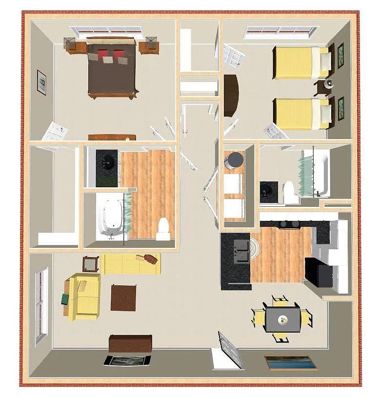 Floor plan B4