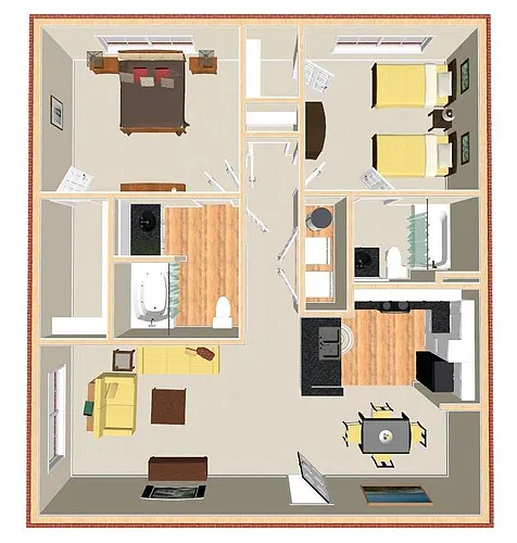 Floor plan B4