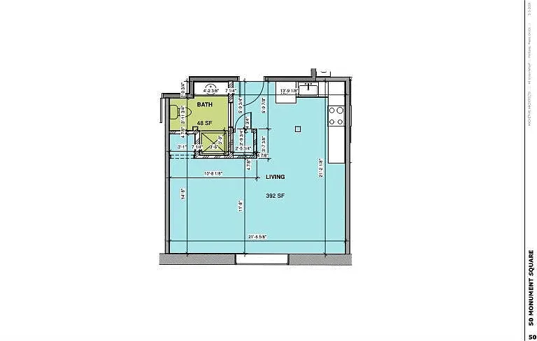 Unit #306 Floor Plan