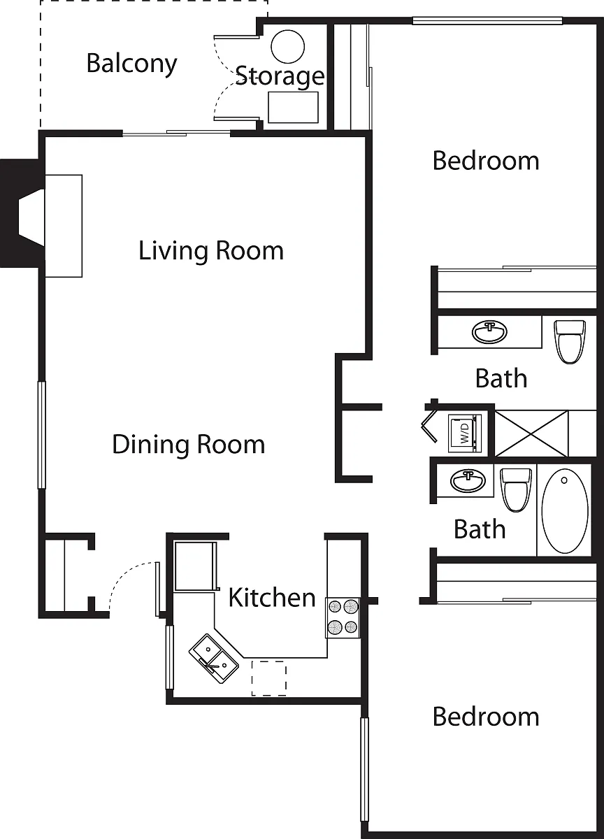 Floor plan Driftwood