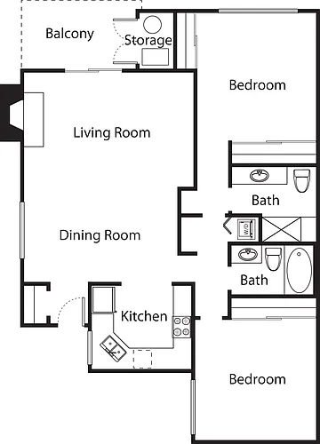 Floor plan Driftwood