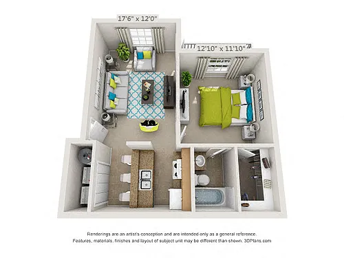 Floor plan The Bungalow