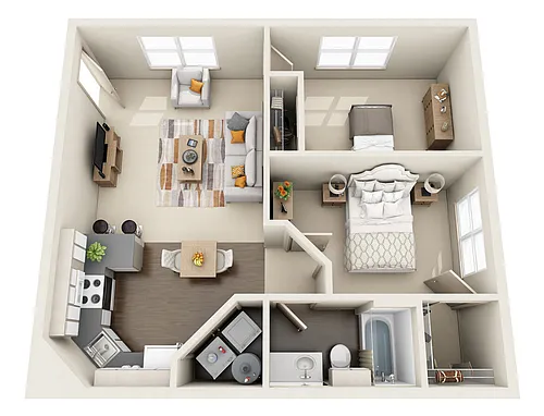 Floor plan B1