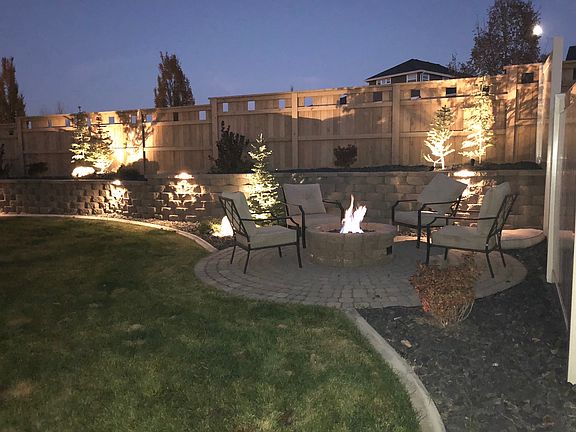 Natural Gas fire pit