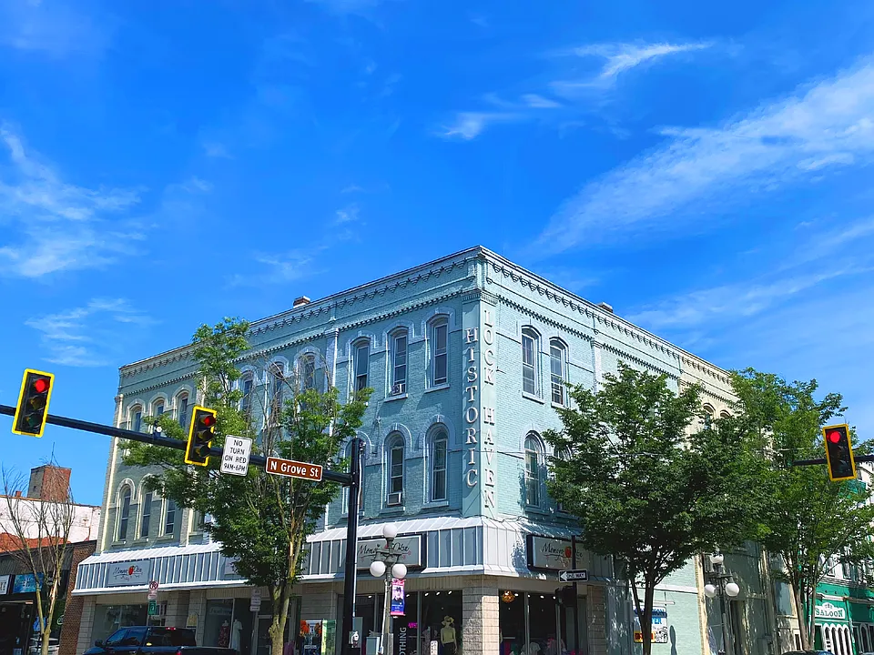 Exterior of building