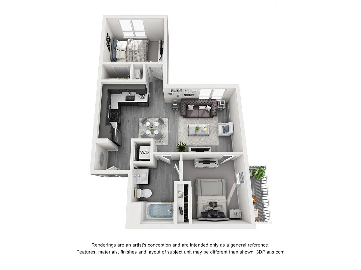 Floor plan B2A