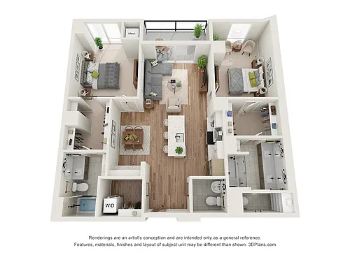 Floor plan Morgan