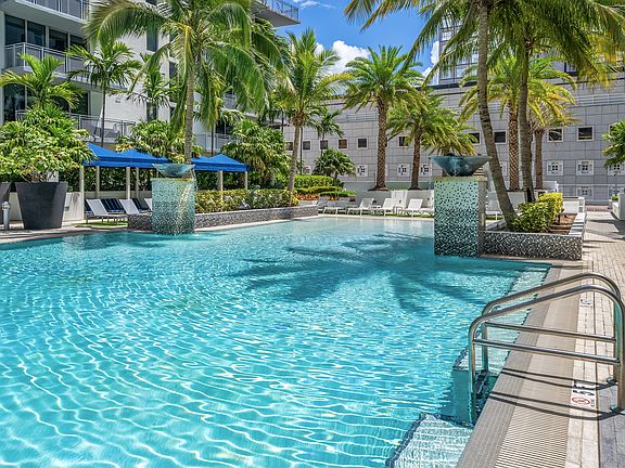 A Shimmering Resort Style Pool