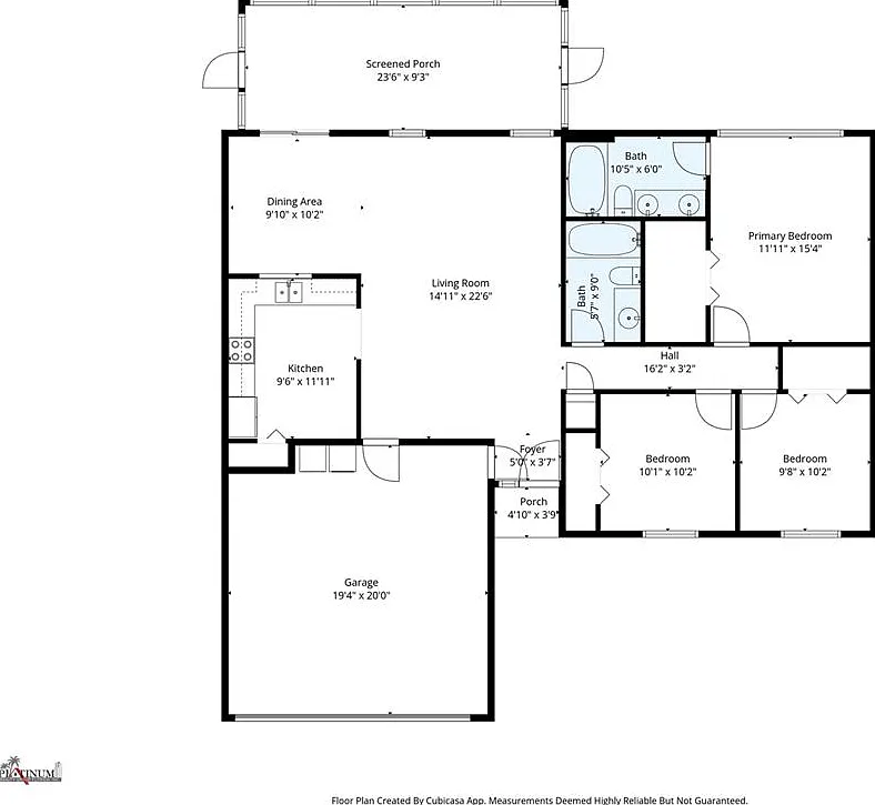 3 bed, 2.0 bath, 1280 sqft, $2,295 — Photo 4