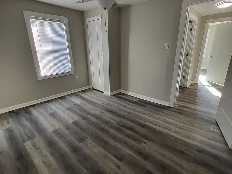 Bedroom with closet
