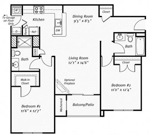 Floor plan 2B Renovation 6