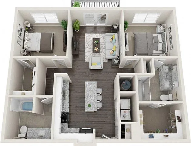 Floor plan B1