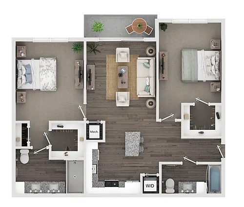 Floor plan B1