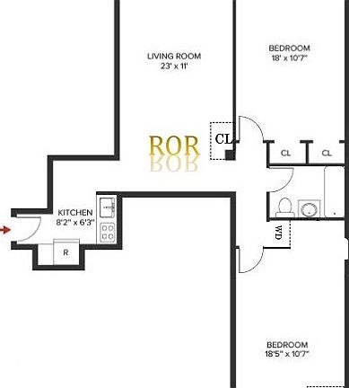 2nd image of 205 W 88th St APT 3A