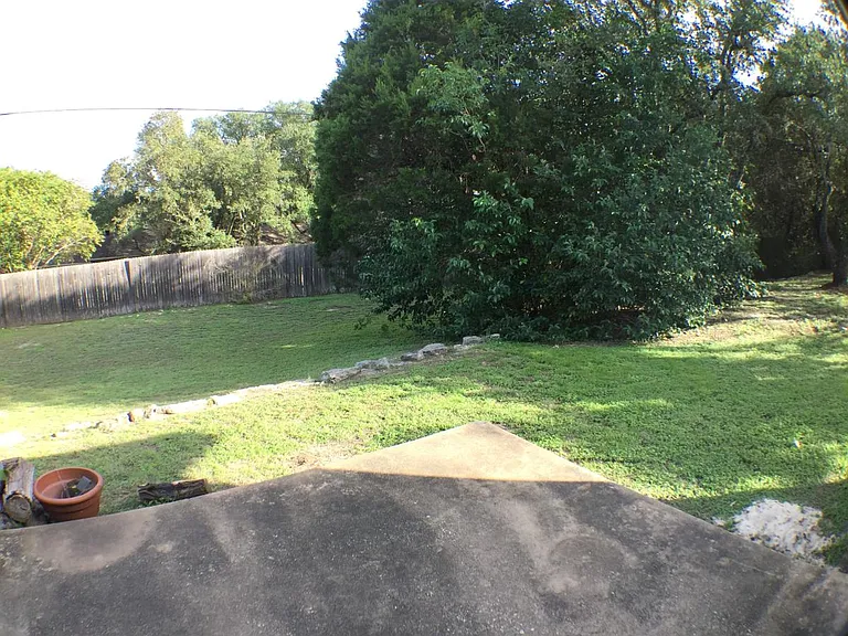Large Fenced Backyard