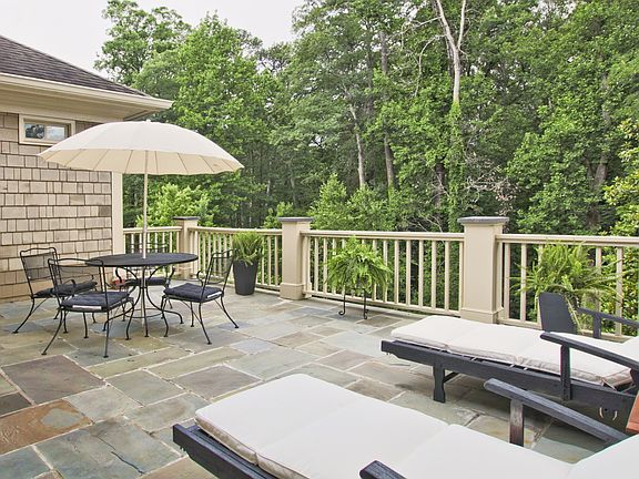Patio off of master suite
