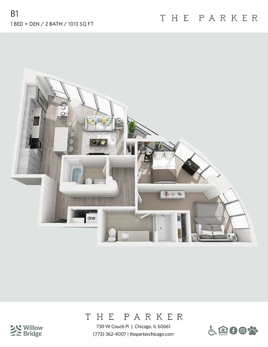 Floor plan B1