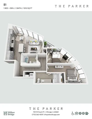 Floor plan B1