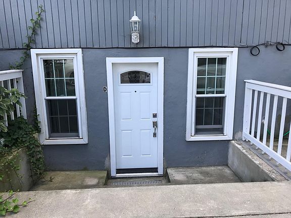 Apt D entrance front view