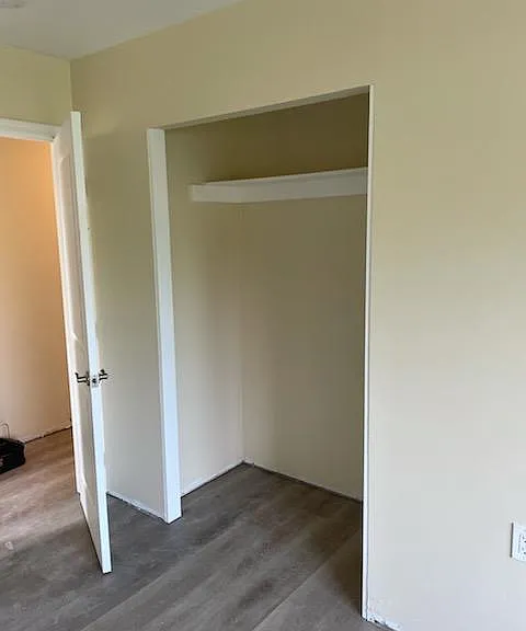 Bedroom with Closet