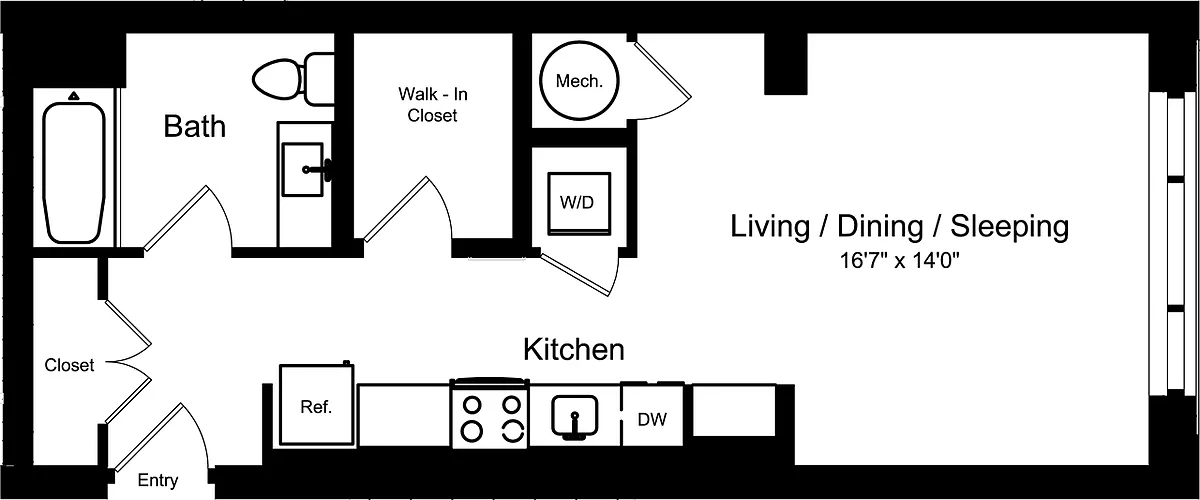 Floor plan S3B