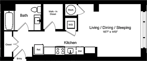 Floor plan S3B