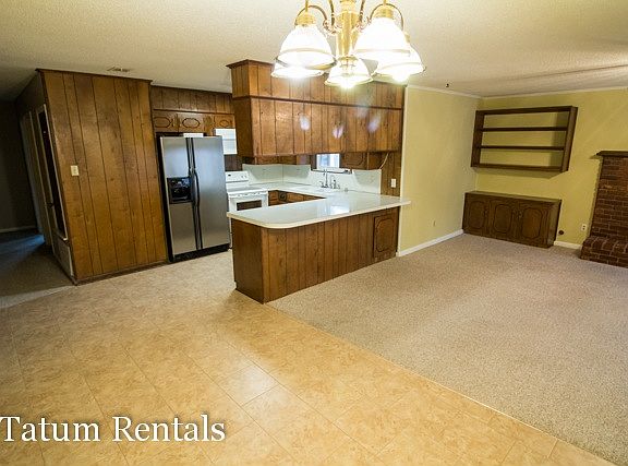Dining, Den, and Kitchen