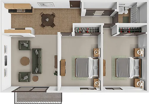 Floor plan The Lincoln