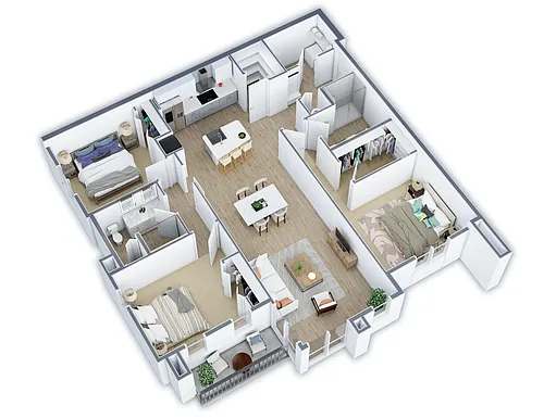 Floor plan C1