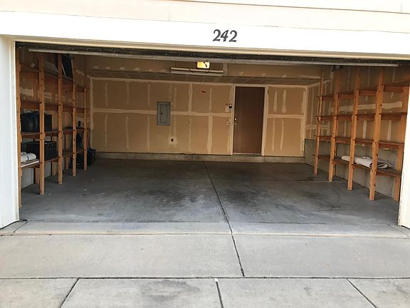 spacious garage