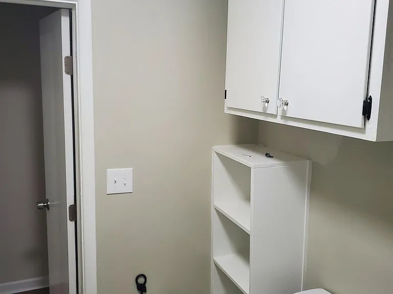 Bathroom with extra storage