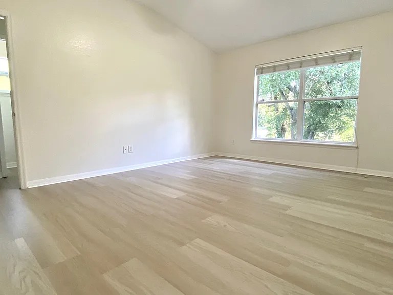Living room with big window