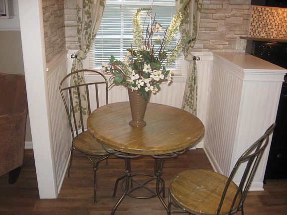 Breakfast nook.