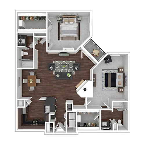 Floor plan B3 Bluff