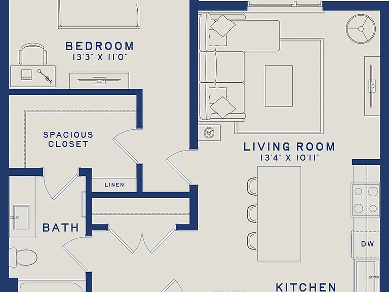 A19 | 1x1 | 779 sq ft A19 | 1x1 | 779 sq ft