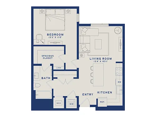 Floor plan A19