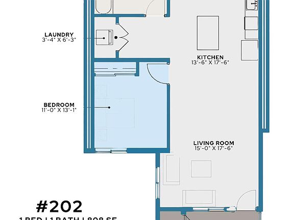 3rd image of 310 E Birch Ave #202