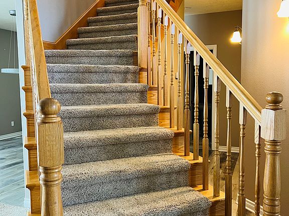 As you enter the house.