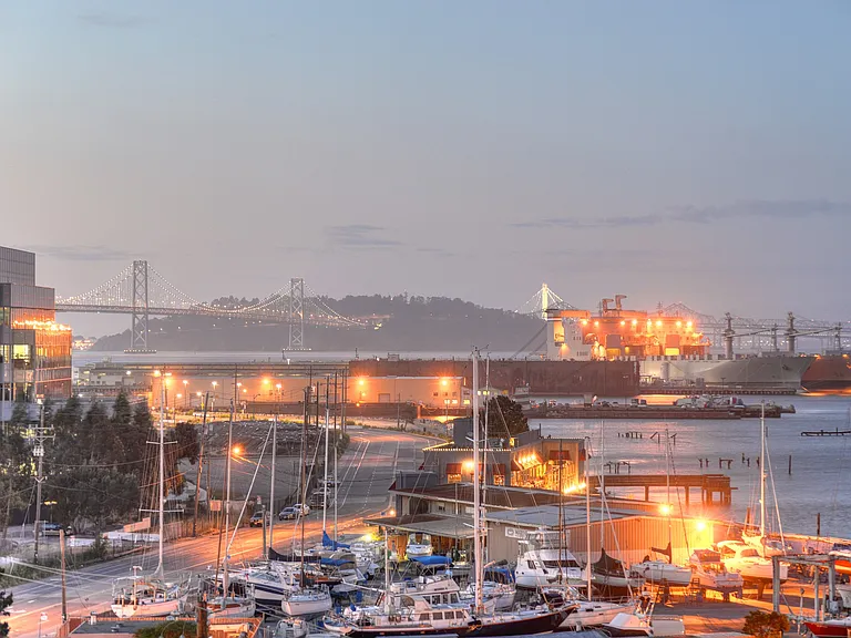 The Gantry's bay view