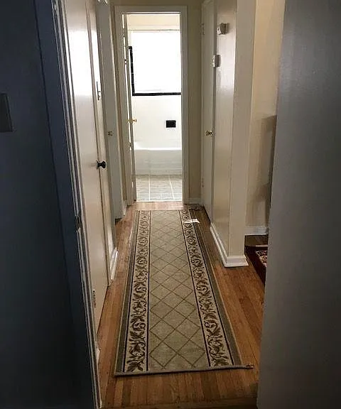 Hallway Looking Toward Bathroom